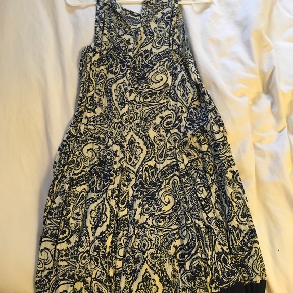 ModCloth Loose Paisley Dress Sz S - Picture 2 of 3